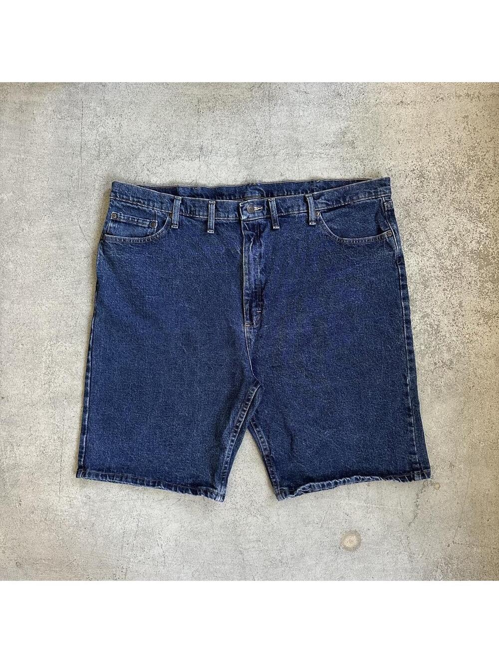Vintage Y2K Wrangler Blue Carpenter Baggy Denim Jeans Shorts Jorts